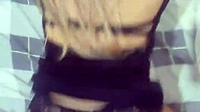 Latina girlfriend cheats with doggystyle sex, her wet pussy bent over.