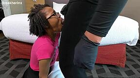 Stranger Mercilessly Fucks Nerdy Virgin!