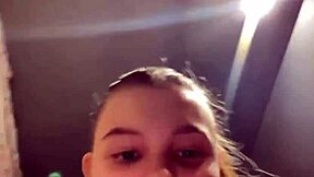 First time anal in public! So horny!