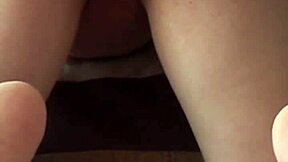 Aprill's blindfolded doggy fuck.