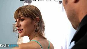 angel youngs gets hired for flashing tits