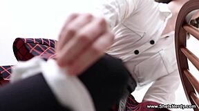 She Is Nerdy - Two Horny Nerds FUCK Each Other - Darcy Dark