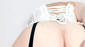 Stepmom Anal Masturbates With Stepson Intensely!