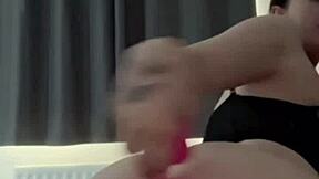 Horny British Slut Engages In Intense Solo Masturbation Session.