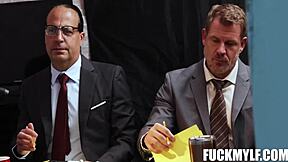 Basic Instinct parody with Laura Bentley and actors