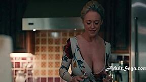 Milf Dee Williams dominates young 18+ redhead Scarlet Skies in lesbian play