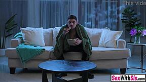 Bossy Stepsis Dominates Stepbro Into Cleaning Up And Railing Her