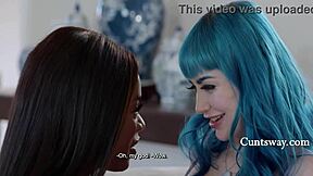 Jewelz Blu Ana Foxx Lesbian Rimjob Orgasm