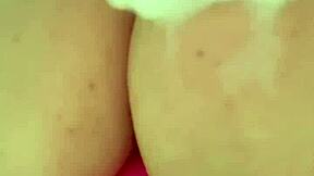 Horny British slut toys herself in shower... so hot! 🔥