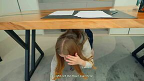 Webcam'de Yakalanan Okul Kızı Sert Müdür Sikişine Maruz Kalıyor