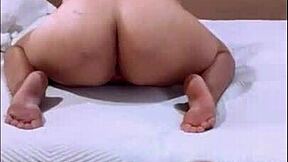 i masturbate so good with this big ass latina redhead curly hair babe spreading