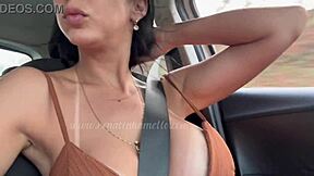 Renatinha Mello, Busty Latina, Teases Truckers with Wild Anal Play