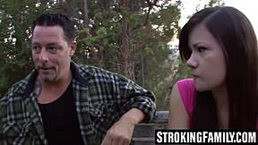 Alison went to her stepdad for some help - she had questions about boys and blowjobs because she hears the popular girls at school talking about them