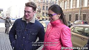 nerdy ananta shakti teen gets fucked freud-style