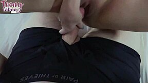 Horny stepdaughter Nicole Auclaire takes Mr. Brogan's sperm