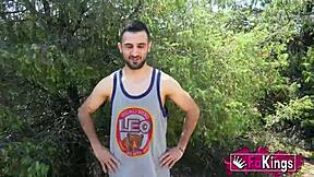 Young Babe Tries Outdoor Banging