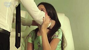 russian vip slut takes double pounding with cumshot.