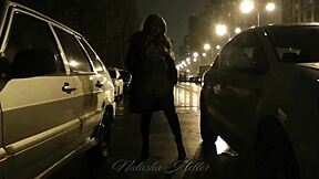 autumn's naked walk exposes her cute ass