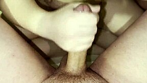 Housewife Jerks Me Off In Bathroom Until Cumshot Close Up 😍