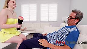 Old man aims to fuck young step granddaughter 😏