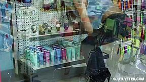 i know breezy bri can suck and fuck officer rusty nail to avoid arrest, riding his tattooed ass