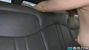 sexy blondie karla kush on the 305 bus