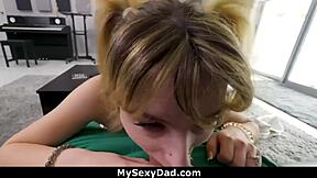 i ride daddy's cock in kinky bond with uncle