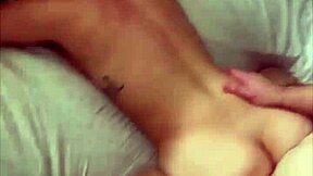 Slim thick escort rides old man hard! Cumshot covers her ass!