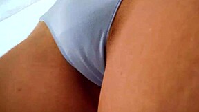 18-year-old girl shows new clothes to stepdad in dressing room, leading to assfucking and ass to mouth!