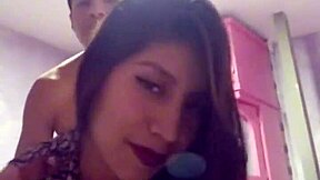 Give It All Without Removing Her Skirt? Watch This Young 18+ Latina