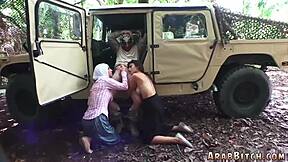 What A Hardcore Squirt In Outdoor Bondage!