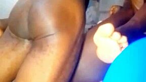 Hard Fuck For Little African Teen Slut In Bent Over Position!