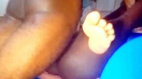 Hard Fuck For Little African Teen Slut In Bent Over Position!