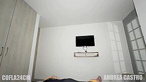 Cheating With Colombian Big-Ass Friend? Huge Dick Action!