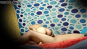 uh, caught my hot Mexican prof on hidden cam, total nympho!