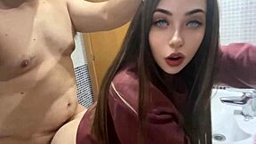 they fucked me hard in the bathroom doggystyle pov and recorded it all 😈