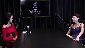 Annie Clementine records outdoor group sex