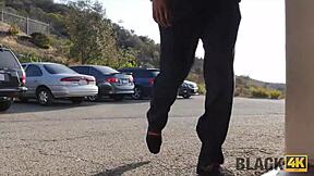 Cute Teen Sucks Huge Black Cock To Revenge Rude Stepmom!