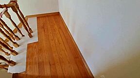 Latina Maid In Jeans And Flip Flops Gets Seduced With Intense Massage, Bent Over In Doggystyle To Orgasm