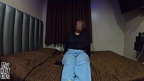 Intense fucking with curvy Mayte ends in creampie