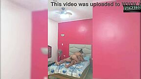 Masked Pervert Gets Fucked Hard In Hotel Room Without Condom!