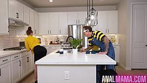 damn, pranking stepmom with hardcore anal was wild