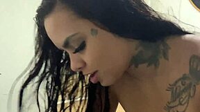 Young latina loses virginity in live reality show.