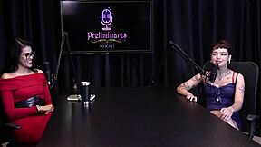 Annie Clementine records outdoor group sex