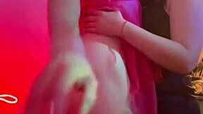 Trans Girlfriend Engages in Oral Sex with Sexy Neighbor While Performing Anal Masturbation