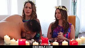 Freeuse spirit intensely fucks magician milf and teen 18+ slave