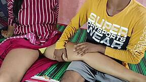 Desi Indian teen girlfriend gets extreme hardcore fucking with dirty talk