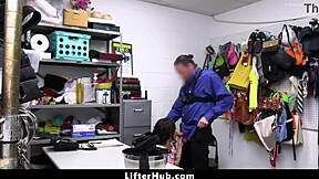 officer says sit on lap and play with cock 😈