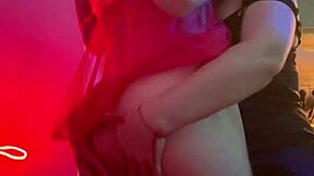 Trans Girlfriend Engages in Oral Sex with Sexy Neighbor While Performing Anal Masturbation