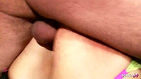 Skinny Blonde Teen 18+ Christine Love Seduces Into Intense Dvp Dpp Mmf Threesome